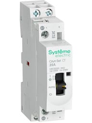 Контактор Systeme Electric City9 Set 2P 2НО 20A AC 230В-230В C9C32220