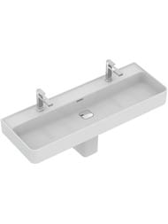 Умывальник Ideal Standard Lux STRADA II 1200х430х130 T359501 подвесной, 2 отверстия