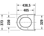 ������� ��� ������� DURAVIT Soleil by Starck �������������, � �����������, ����� 0026490000