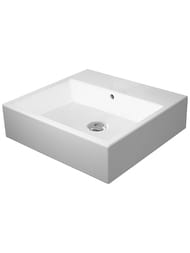 Умывальник Duravit Vero Air 500х470 без отверстия под смеситель, с переливом 2350500060