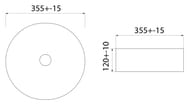 ���������� ��������� IDDIS Ray 355�355�120 ��� ��������, ��� ���. ��� ���������, ������ RAYBM03i27
