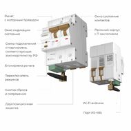 Умный автоматический выключатель Werkel W1002P6301, белый