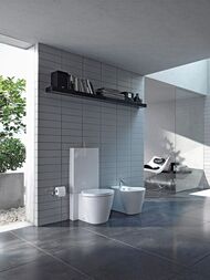 Унитаз-компакт DURAVIT STARCK 1 415х640х1045 6л, универсальный выпуск 0233090064+8727100005