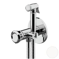 Гигиенический душ со смесителем Remer Element ET65BO, белый матовый — миниатюра 1