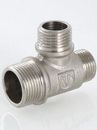 Тройник VALTEC 3/4"х1/2"х1/2" ННН, лат.никелир, VTr.131.RN.050404 — изображение 7
