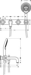 ��������� Axor Citterio 39441 ��� �����/���� �������������, � ������ �����, ����