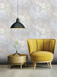 Обои виниловые на флизелине Grandeco Originale (1,06х10,05) абстракция, серые R168132 (рул.)