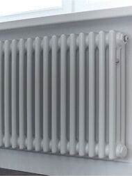 Радиатор Zehnder Charleston 3180 трехтрубчатый 8 секций, боковое подключение 1/2", белый