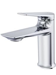 Смеситель CEZARES LINER-LS-01-W0 для раковины, однозахватный, фиксир.излив, хром