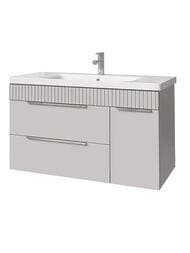 Тумба под раковину Caprigo MONBAR-Smalty 100 (976х446х550) 2 ящика 1 дв спр 36315Reml-049.000.00.20