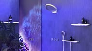 Hansgrohe Rainfinity Полка - Шланговое подключение + держатель левосторонняя, белая матовая 26843700