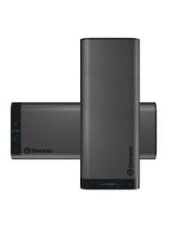 Водонагреватель Thermex Bono 100 Wi-Fi, 100л., 3000Вт, два сухих ТЭНа, плоский, нерж.сталь, черный — изображение 3