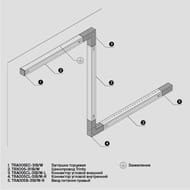 ���������� 1� Maytoni Trinity (�������) TRX005-311W ���������/��������� �����, IP20