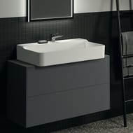 Тумба под раковину Ideal Standard CONCA (1000x373x540) 2 ящика, антрацит матовый лак T4353Y2
