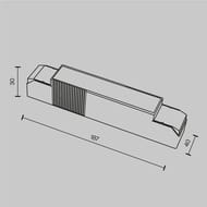 �������� ������� Maytoni Lighting control PSL-TR40-750-900mA Triac 30-40W IP20, �����