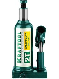 Домкрат KRAFTOOL гидравлический бутылочный сварной 2т, 160-310мм,  43462-2_z01