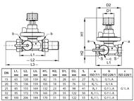 ������ ��������������� DANFOSS ��20 ASV-P 003L7622
