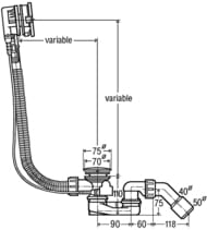 ������� Viega Simplex Trio 40/50 � 560 ��� ����, � ����������� ����� �������, ���. 6166.41, 728007