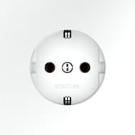 Розетка встраиваемая VOLTUM S70 с заземлением, 16А, белый матовый VLTM_VLS040102