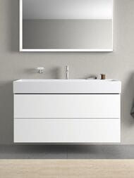 Тумба под раковину Duravit L-Cube 1184х544х459 подвесная, 2 ящика, белый матовый LC627901818 — изображение 3