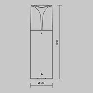 ����������� ���������� Maytoni Piccadilly (���������) O017FL-01B, E27�1 23�� IP 44, ������