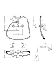 ��������� ��� ����� Devon&Devon White Rose UTWR733CR ���������, � ������� ����������,  ����/�����