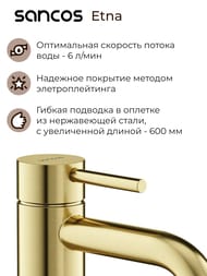 ��������� SANCOS Etna SC9001BG ��� ��������, ������������, ������������� ������, PVD ��������