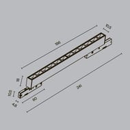 �������� ���������� Maytoni Points (������) TR193-1-10W4K-M-B Levity 4000� 10�� 30�, IP20, ������