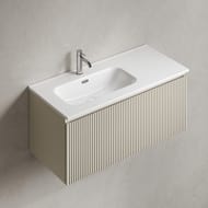 Тумба подвесная SANCOS Snob R 1.0 995х445х406, 1 ящик, доводчик, Beige Soft ,SNR1.0100LCE
