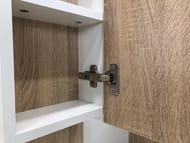 Зеркало-шкаф COMFORTY Рига-60 (600х800х130) подвесной, дуб сонома 00004142211