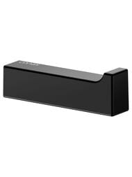 Крючок Keuco Edition 11 67 мм, настенный, одинарный, черный матовый 11116370000