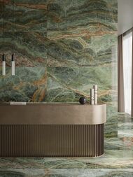 Керамогранитная плитка Sant Agostino Star Onyx Emerald Krystal (900х1800),зеленая,CSASOEMK18 (кв.м.) — миниатюра 2