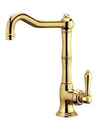 Смеситель для кухни Nicolazzi Cinquanta 3450GO75C однозахватный, золото
