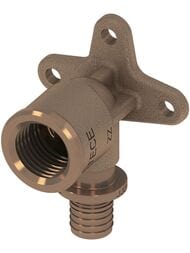 Водорозетка TECEflex 20х1/2''В, бронза,  708611