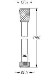 ������� ����� Grohe Relexaflex 45992001 1750��, �������, ���� (��.)