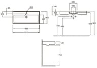 �������� ��������� Jacob Delafon Vivienne EXBJ112-NGM 1010�463�146 �������, ���. ��� ����., ������
