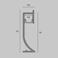 ����������� ������� ������� Maytoni Led Strip 53�14, ������, 2 �, ALM-5314-B-2M