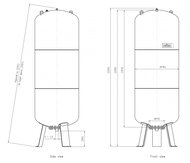 ���������������� ������� ������������� Reflex DE 800 (2325�740) 800�, 1 1/2", 195��