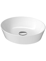 Раковина DURAVIT CAPE COD 400х360 антигрязевое покрытие, без перелива, белая 23284000001