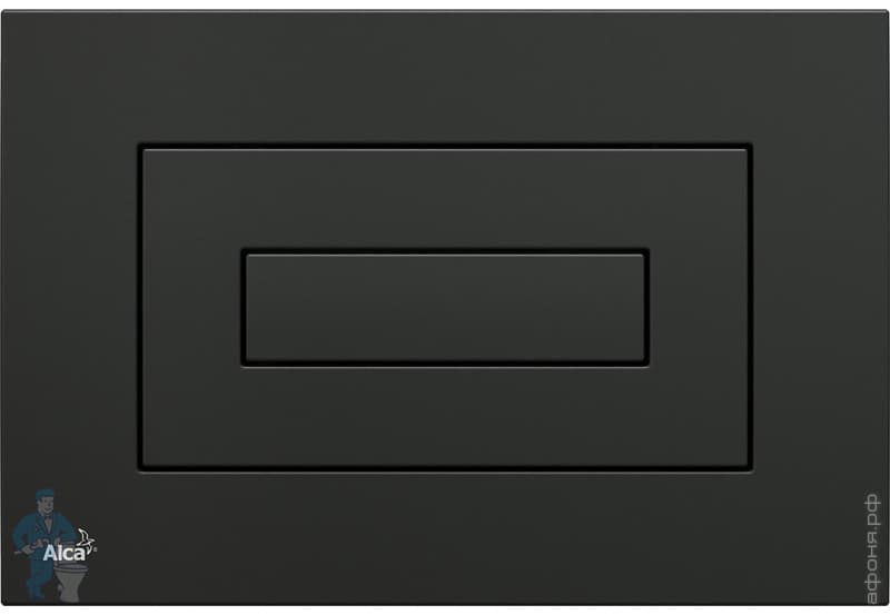 Уценка! Кнопка для бачка-инсталляции ALCAPLAST M478 черная | Афоня.рф