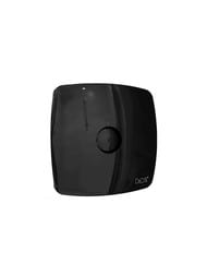 Вентилятор DICITI RIO D125 накладной, 180 м3/ч, 33 дБ, обр.клапан, Obsidian, RIO 5C Obsidian