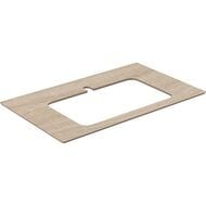 Столешница KERAMA MARAZZI PLAZA Modern 800х480х9 для тумбы, цвет бежевый PL2.SG560420R\80