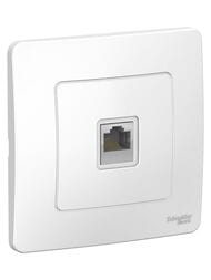 Розетка Systeme Electric BLANCA скрытой установки компьютерная RJ45, белый BLNIS045001