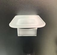 Уценка! Am.Pm Inspire 2.0 Стеклянная мыльница с настенным держателем, черная A50A34222