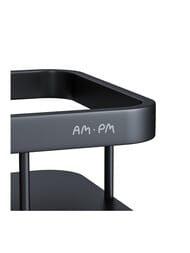 Полка для душа AM.PM Sense L прямая, черная A7453122