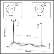 ��������� ������ Odeon Light Corda 4397/40L, ������
