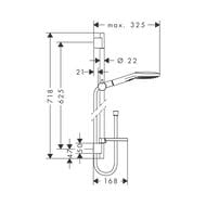 ������� ����� Hansgrohe Raindance Select E120/Unica`S Puro Set 0,65� ���� 26620000