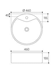 �������� ��������� Aqueduto Espiral 460�460�155 ��������� ��� ��������� � �������, ����� ESP0610