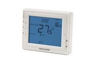 Термостат Бастион TEPLOCOM TS-Prog-2AA/8A большой LCD дисплей, программируемый, комнатный проводной