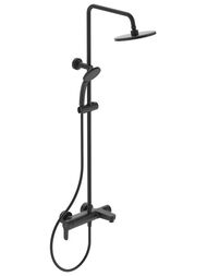 Душевая система Ideal Standard IDEALRAIN BC525XG однорычажный смеситель, верхний/ручной душ, черный